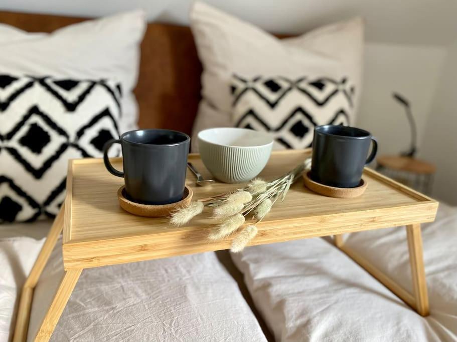 Wunderschöne Wohnung mit Blick auf die Sauer Minden  Exterior foto