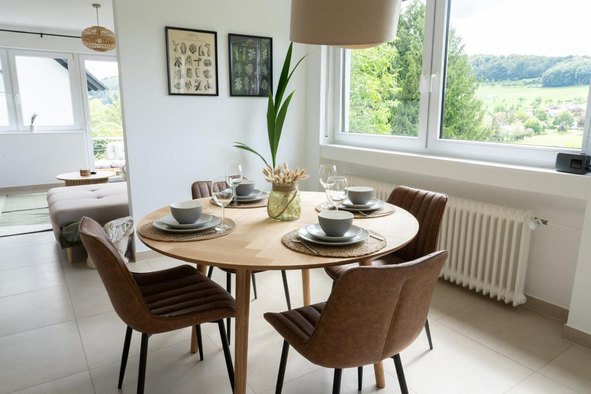 Wunderschöne Wohnung mit Blick auf die Sauer Minden  Exterior foto